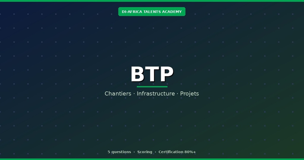 BTP & Infrastructure Foundations