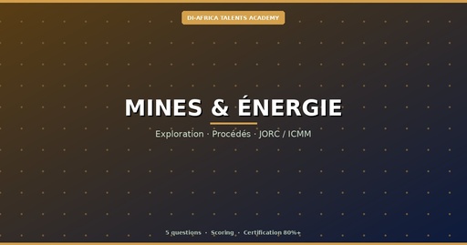 Mines & Énergie Foundations