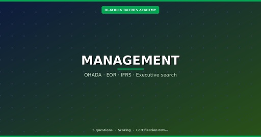 Management & Support Foundations